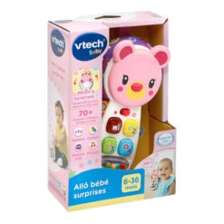Allô Bébé Surprises Rose VTECH -Made 4 Baby Boutique allo bebe surprises rose vtech 3