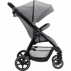 Poussette B-Agile M BRITAX Elephant Grey 13 Poussette B-Agile M BRITAX Elephant Grey -Made 4 Baby Boutique b agile m 11