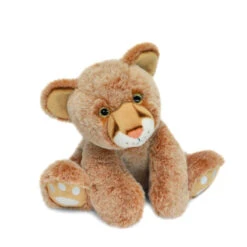 Bébé Lion 25cm "Terre Sauvage" HISTOIRE D'OURS Marron