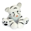 Bébé Tigre 35cm "Terre Sauvage" HISTOIRE D'OURS Blanc -Made 4 Baby Boutique bebe tigre blanc 35cm