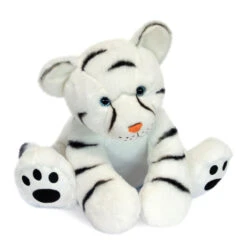 Bébé Tigre 35cm "Terre Sauvage" HISTOIRE D'OURS Blanc