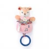 Boîte à Musique Faon Boh’aime DOUDOU ET COMPAGNIE Rose -Made 4 Baby Boutique boite a musique faon bohaime doudou et compagnie rose