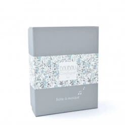 Boîte à Musique Ours Boh’aime DOUDOU ET COMPAGNIE Bleu -Made 4 Baby Boutique boite a musique ours bohaime doudou et compagnie bleu 1 2