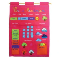 Calendrier Basic LUDI Rose