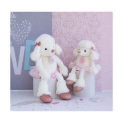 Caniche Roxane PM "Les Petits Twist" HISTOIRE D'OURS Blanc -Made 4 Baby Boutique caniche roxane pm les petits twist 6