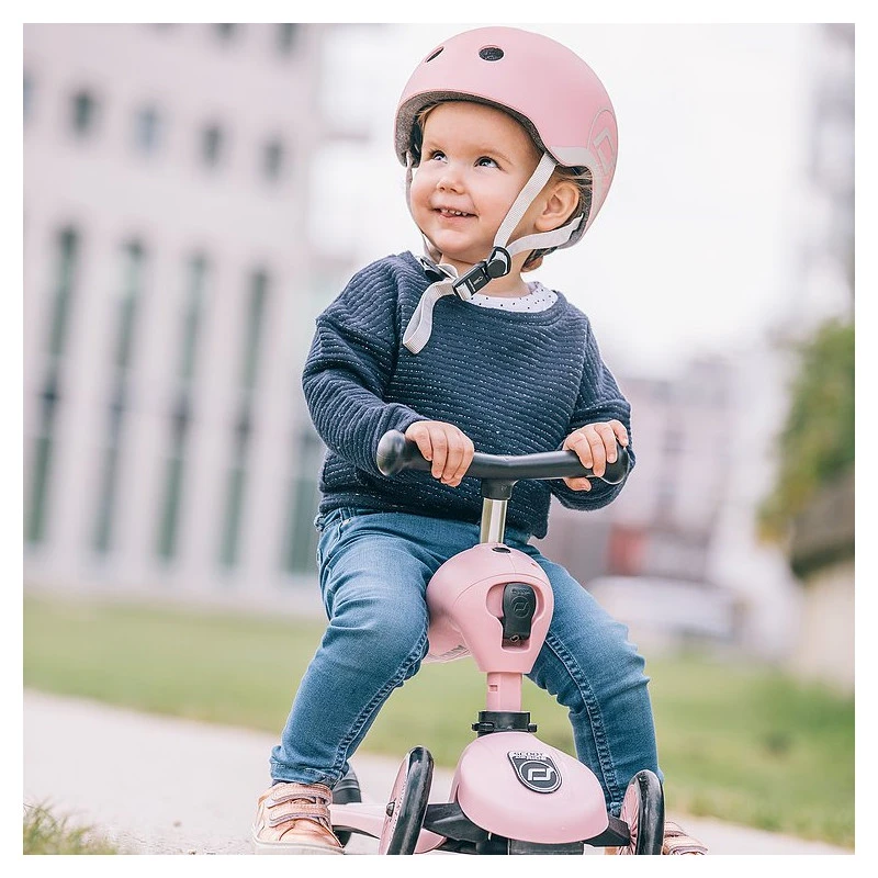 Casque S SCOOT AND RIDE Rose 4 Casque S SCOOT AND RIDE Rose – Image 2