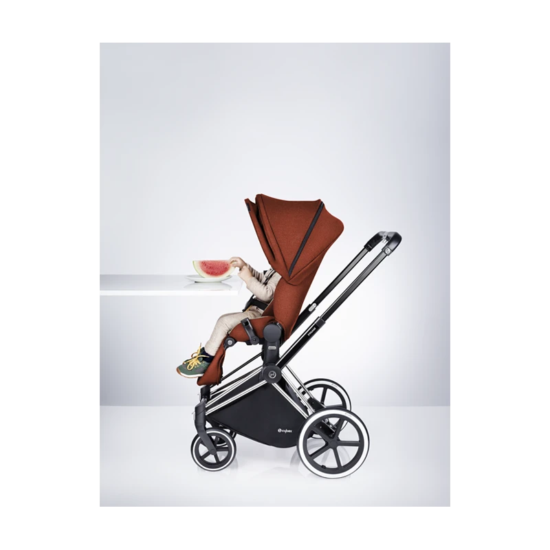 Châssis Priam Roues Tout Terrain CYBEX Matt Black 6 Châssis Priam Roues Tout Terrain CYBEX Matt Black – Image 4