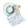 Chien Avec Doudou Bleu 15cm DOUDOU&COMPAGNIE Botanic -Made 4 Baby Boutique chien avec doudou bleu 15cm doudoucompagnie botanic