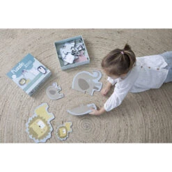 Coffret De 6 Puzzles Animaux Du Zoo LITTLE DUTCH -Made 4 Baby Boutique coffret de 6 puzzles animaux du zoo little dutch 8