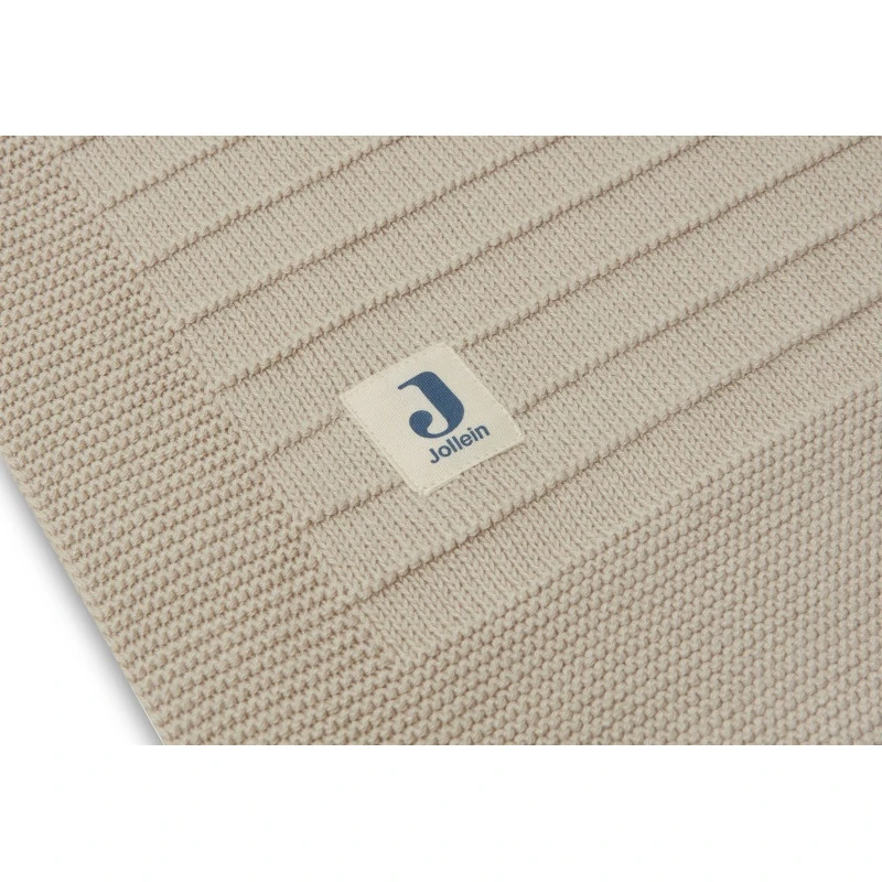 Couverture 75x100 Pure Knit JOLLEIN Velvet Nougat 8 Couverture 75x100 Pure Knit JOLLEIN Velvet Nougat – Image 6