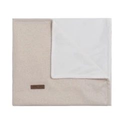 Couverture De Lit 100x135 Sparkle BABYS ONLY Ivoire Doré Mêlé