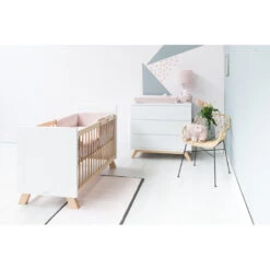 Couverture De Lit 100x135 Sparkle BABYS ONLY Rose Argent Mêlé -Made 4 Baby Boutique couverture de lit 100x135 sparkle babys only rose argent mele 2