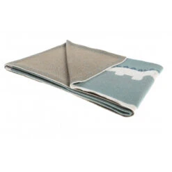 Couverture Tricot 75 X 100 En Coton Bio Dino NOUKIES Tiga, Stegi & Ops -Made 4 Baby Boutique couverture tricot 75 x 100 en coton bio noukies tiga stegi ops 4