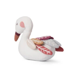 Cygne Susie Avec Ailes Multicolores 28 Cm PICCA LOULOU -Made 4 Baby Boutique cygne susie avec ailes multicolores 28 cm picca loulou 2