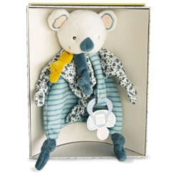 Doudou Attache-sucette DOUDOU & COMPAGNIE Yoca Le Koala -Made 4 Baby Boutique doudou attache sucette doudou compagnie yoca le koala 3