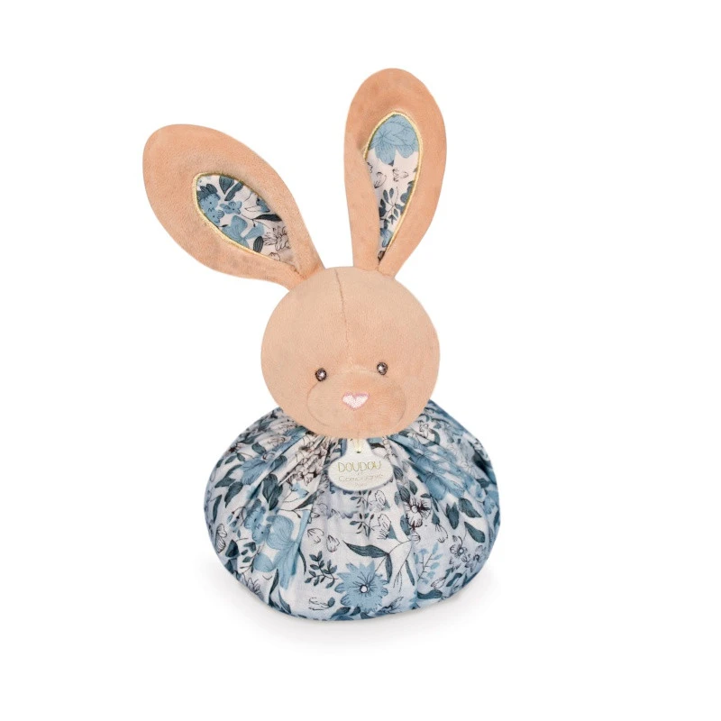 Doudou Boule Lapin Bleu DOUDOU&COMPAGNIE Petits Futés 4 Doudou Boule Lapin Bleu DOUDOU&COMPAGNIE Petits Futés – Image 2