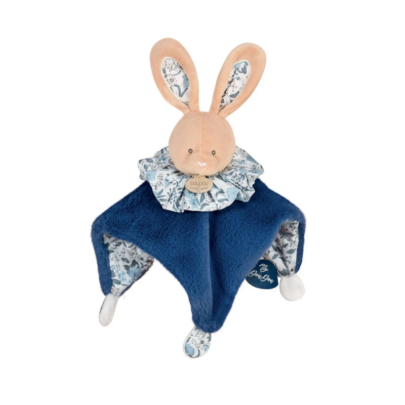 Doudou Boule Lapin Bleu DOUDOU&COMPAGNIE Petits Futés 5 Doudou Boule Lapin Bleu DOUDOU&COMPAGNIE Petits Futés – Image 3