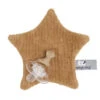 Doudou Et Attache-sucette Sense BABY'S ONLY Caramel -Made 4 Baby Boutique doudou et attache sucette sense baby s only caramel