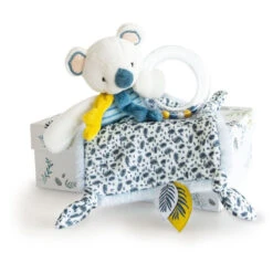 Doudou Hochet DOUDOU & COMPAGNIE Yoca Le Koala -Made 4 Baby Boutique doudou hochet doudou compagnie yoca le koala 4