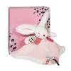 Doudou-lapin Carré Happy Blush DOUDOU ET COMPAGNIE Rose -Made 4 Baby Boutique doudou lapin carre happy blush doudou et compagnie rose
