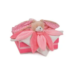 Doudou Lapin Collector DOUDOU ET COMPAGNIE Rose