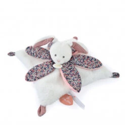 Doudou Pétales Lapin Boh'aime DOUDOU ET COMPAGNIE Rose