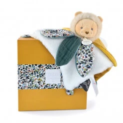 Doudou Pétales Lion Boh'aime DOUDOU ET COMPAGNIE Jaune -Made 4 Baby Boutique doudou petales lion boh aime doudou et compagnie jaune 1