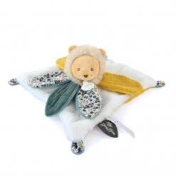 Doudou Pétales Lion Boh'aime DOUDOU ET COMPAGNIE Jaune