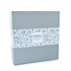 Doudou Pétales Ours Boh'aime DOUDOU ET COMPAGNIE Bleu -Made 4 Baby Boutique doudou petales ours boh aime doudou et compagnie bleu 1 2