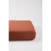 Drap-housse 70x140 En Coton Bio KADOLIS Terracotta -Made 4 Baby Boutique drap housse coton bio 17