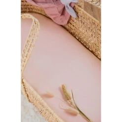 Drap-housse 40x80 En Coton Bio KADOLIS Rose Nude -Made 4 Baby Boutique drap housse coton bio 22