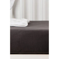 Drap-housse 70x140 En Coton Bio KADOLIS Gris Carbone -Made 4 Baby Boutique drap housse coton bio 25