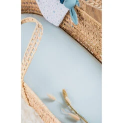 Drap-housse 40x80 En Coton Bio KADOLIS Bleu Céladon -Made 4 Baby Boutique drap housse coton bio 29