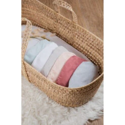 Drap-housse 40x80 En Coton Bio KADOLIS Bleu Céladon -Made 4 Baby Boutique drap housse coton bio 30