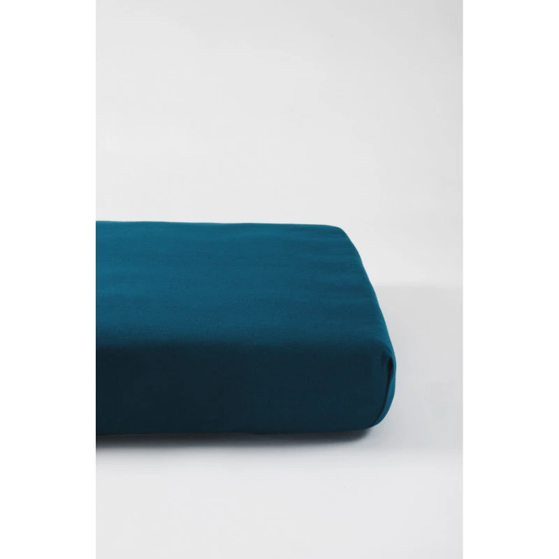 Drap-housse 70x140 En Coton Bio KADOLIS Bleu Nuit 3 Drap-housse 70x140 En Coton Bio KADOLIS Bleu Nuit