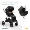 Duo Poussette Aeria + I-Snug 2 JOIE Signature Eclipse / Shale -Made 4 Baby Boutique duo poussette aeria i snug 2 joie signature eclipse shale