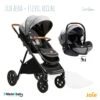 Duo Poussette Aeria + Siège Auto I-Level Recline JOIE Signature Carbon -Made 4 Baby Boutique duo poussette aeria siege auto i level recline joie signature carbon