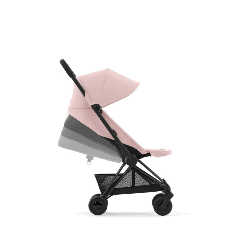 Duo Poussette Coya + Siège Cloud T CYBEX Matt Black/Peach Pink 8 Duo Poussette Coya + Siège Cloud T CYBEX Matt Black/Peach Pink – Image 6