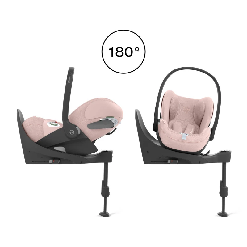 Duo Poussette Coya + Siège Cloud T CYBEX Matt Black/Peach Pink 10 Duo Poussette Coya + Siège Cloud T CYBEX Matt Black/Peach Pink – Image 8