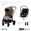 Duo Poussette Crios 3.0 PERICLES Coffee + Cloud T I-Size CYBEX