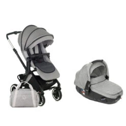 Jané Duo Poussette Crosslight Pro + Siège Allongeable Matrix Light 2 JANE Dim Grey -Made 4 Baby Boutique duo poussette crosslight pro siege allongeable matrix light 2 jane dim grey 2