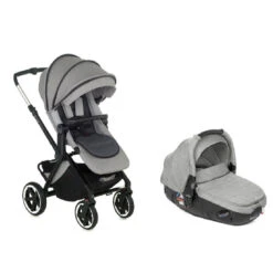 Jané Duo Poussette Crosslight Pro + Siège Allongeable Matrix Light 2 JANE Dim Grey