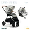 Duo Poussette Finiti + I-Level Recline JOIE Signature Oyster -Made 4 Baby Boutique duo poussette finiti i level recline joie signature oyster