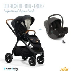 Duo Poussette Finiti + I-Snug 2 JOIE Signature Eclipse / Shale