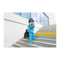 Duo Poussette + Nacelle Nea 2 En 1 KINDERKRAFT Gris Foncé -Made 4 Baby Boutique duo poussette nacelle nea 2 en 1 kinderkraft gris fonce 7