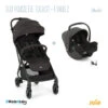 Duo Poussette Tourist + I-Snug2 JOIE Shale -Made 4 Baby Boutique duo poussette tourist i snug 2 joie shale