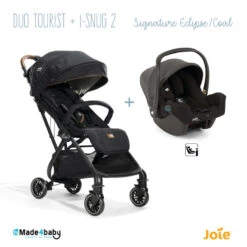Duo Poussette Tourist + Siège I-Snug 2 JOIE Signature Eclipse/Coal