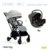 Duo Poussette Tourist + Siège I-Snug 2 JOIE Signature Oyster/Coal