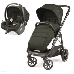 Duo Poussette Veloce + Primo Viaggio Lounge PEG PEREGO Green