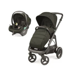 Duo Poussette Veloce TC + Primo Viaggio Lounge PEG PEREGO Green